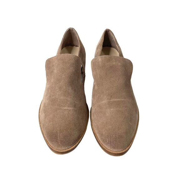 Levity suede Carla loafers flats Sz 6.5 neutral brown very soft - Picture 2 of 7